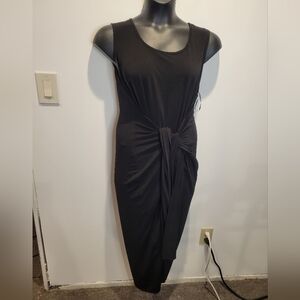 Lane bryant size 18/20 black tie/knot front sleeveless dress